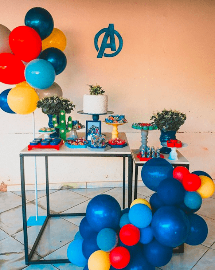 quanto custa uma decoração simples capitão américa