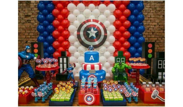 erros comuns ao decorar festa capitão américa simples