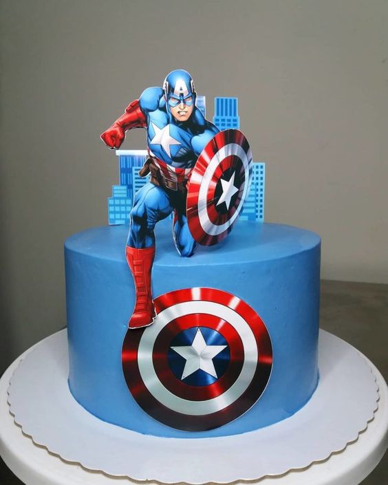 quanto custa uma decoração simples capitão américa