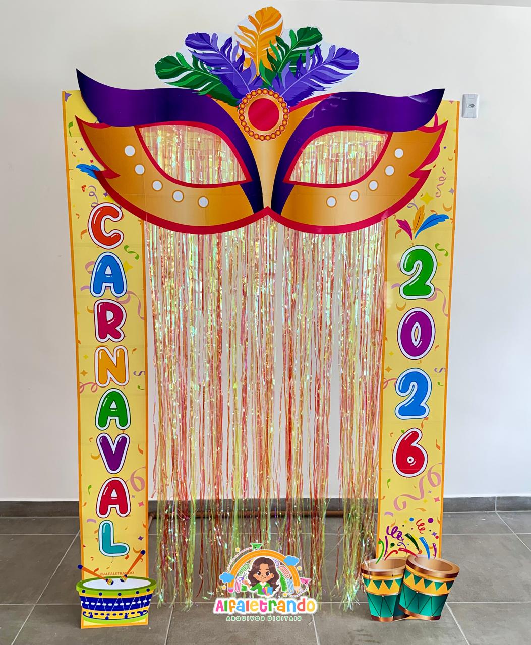 decoração carnaval 2026 vs decoração carnaval 2025