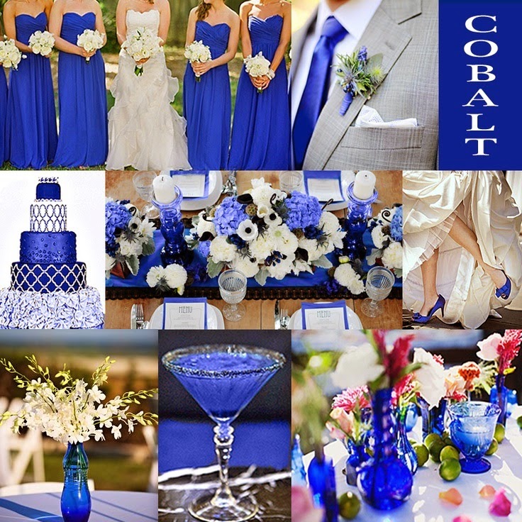 decoração casamento azul royal e dourado