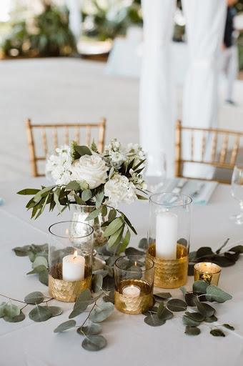 decoração casamento minimalista e cidade