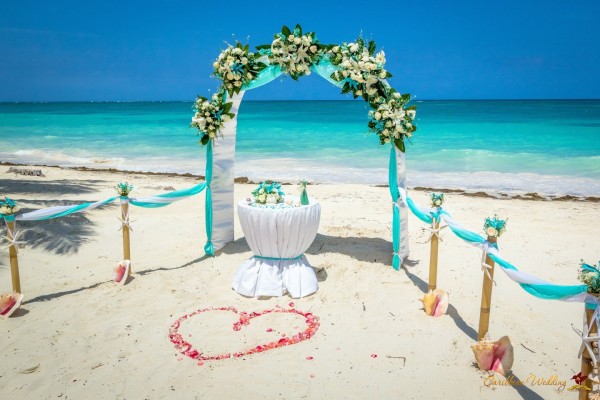 ideias decoração casamento praia