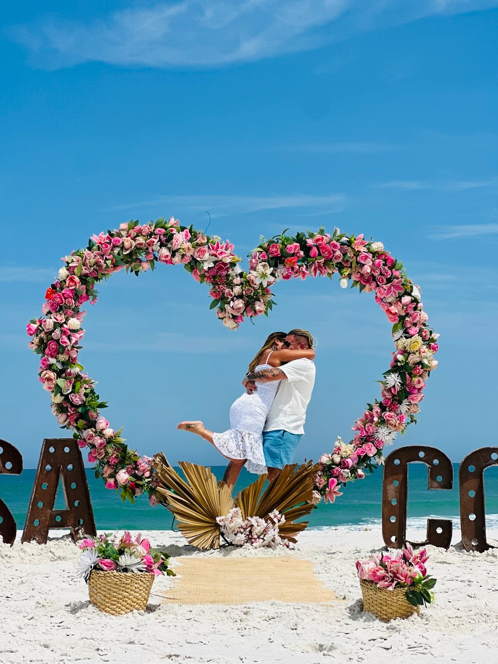 como decorar casamento na praia