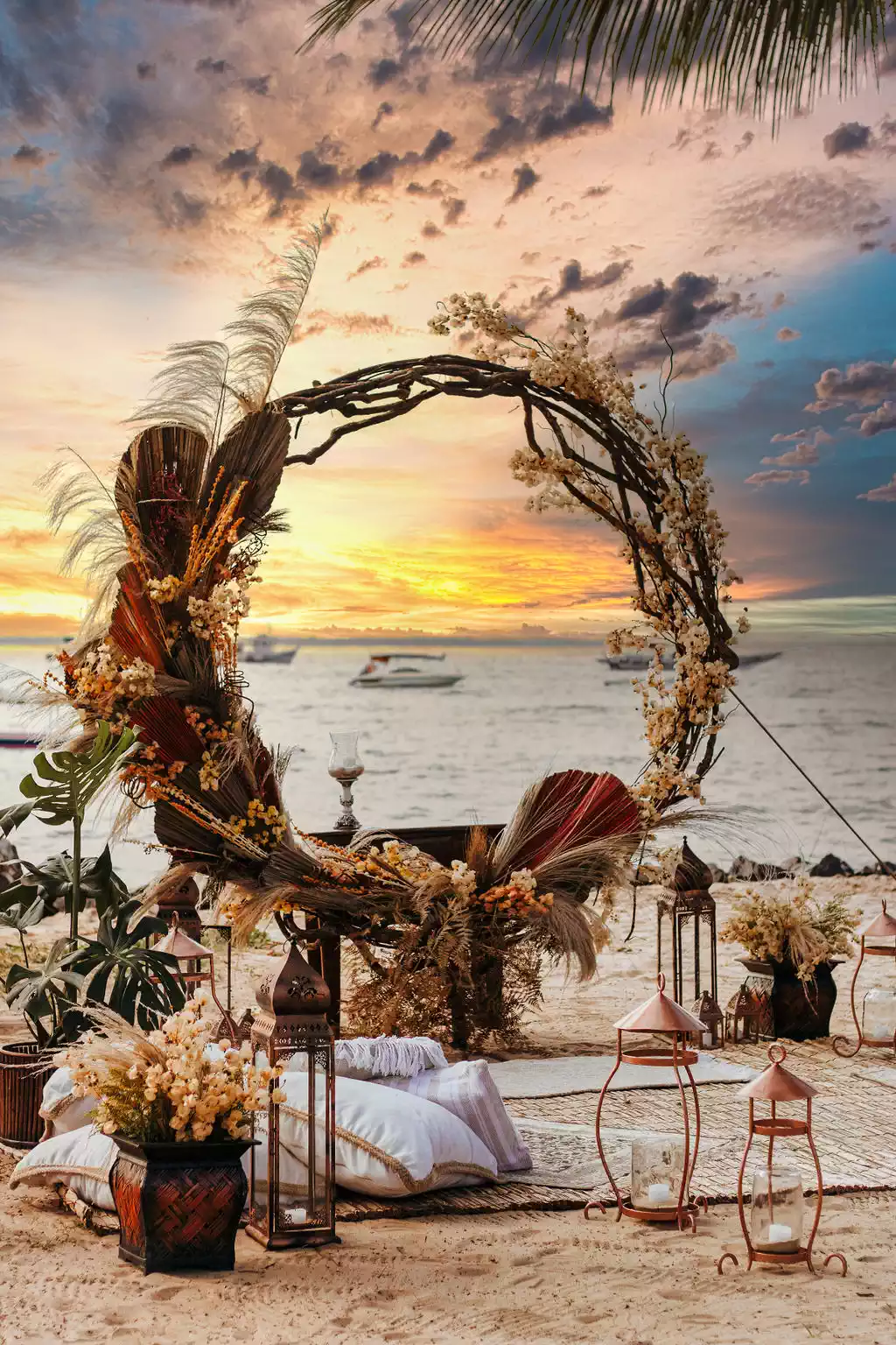 decoração casamento na praia para 50 pessoas