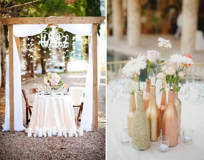 decoração casamento simples para sítio