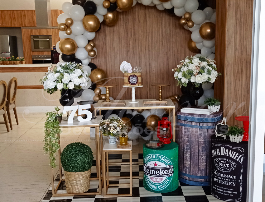 decoração chá bar criativa