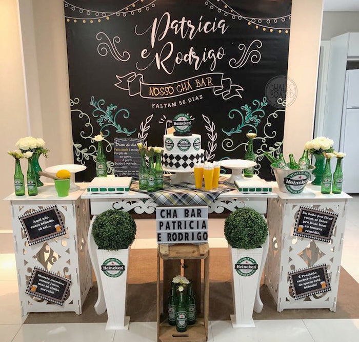 organização chá bar