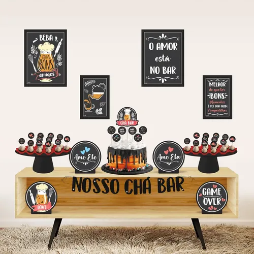 decoração chá bar DIY