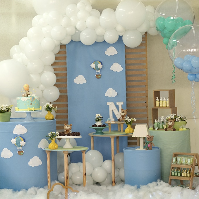 como fazer decoração afetiva chá de bebê passo a passo