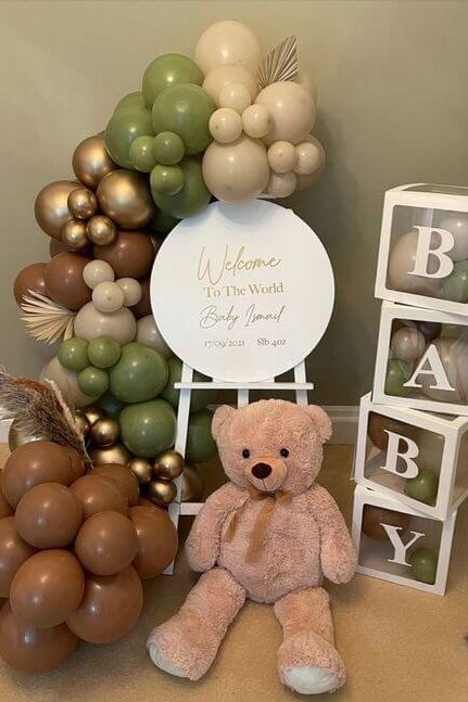 quanto custa decorar um chá de bebê temático