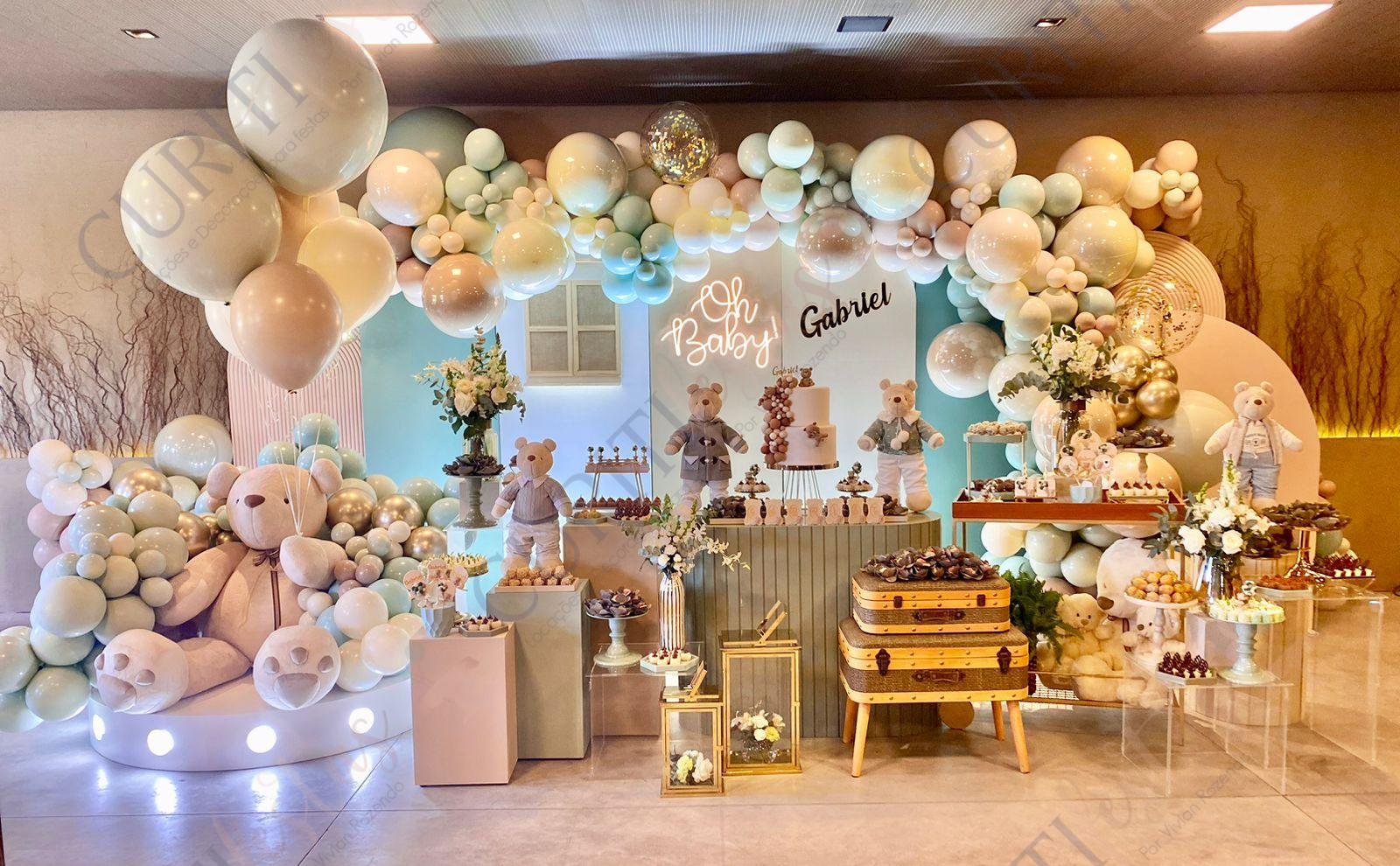 decoração chá de bebê