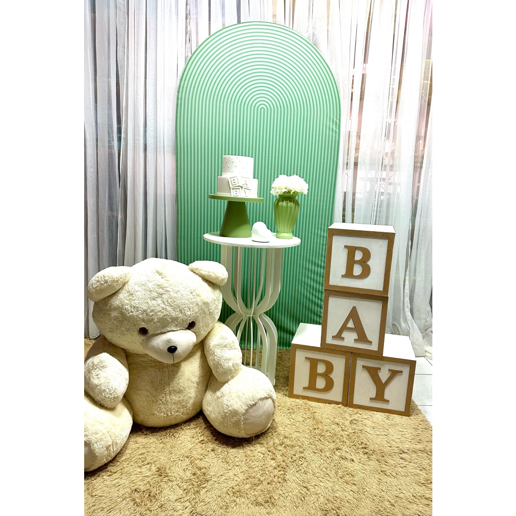 decoração chá de bebê menino com balões