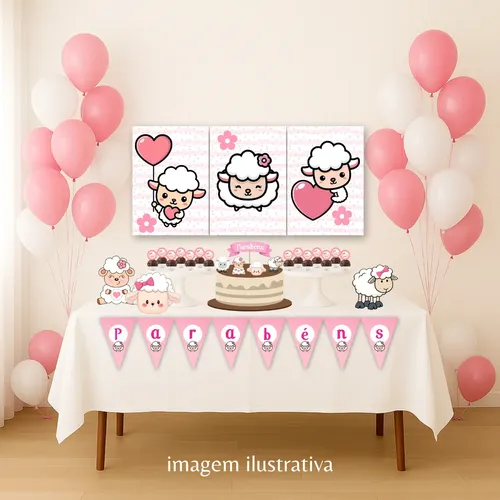 quanto custa decoração chá de bebê ovelhinha simples