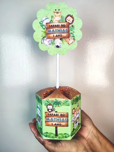 decoração chá de bebê safari menino