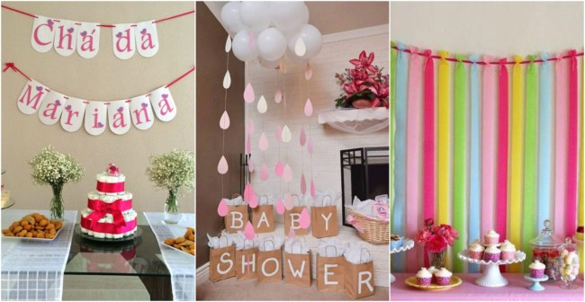 decoração chá de fraldas menina tema ursinha