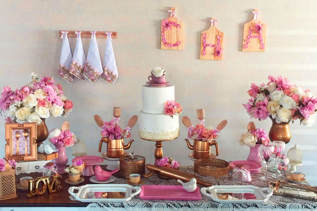 quanto custa decorar um chá de panela