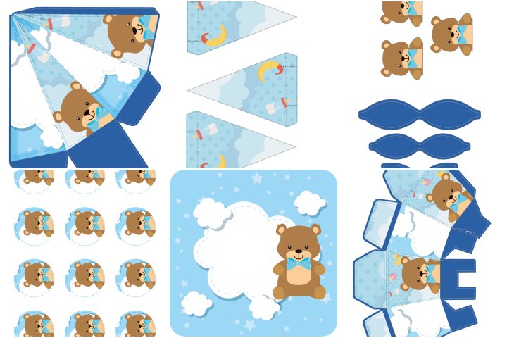 quanto custa decorar um chá de fralda menino