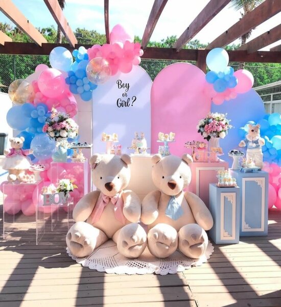 quanto custa decorar um chá revelação simples