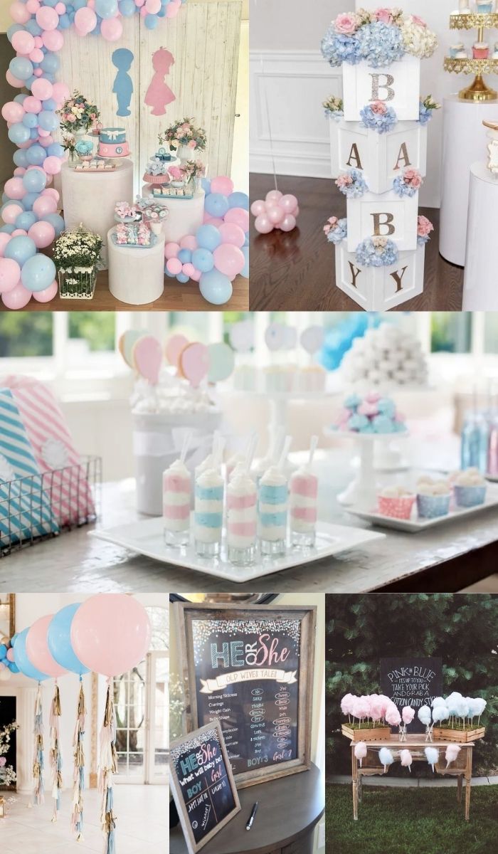 quanto custa uma decoração de chá revelação simples