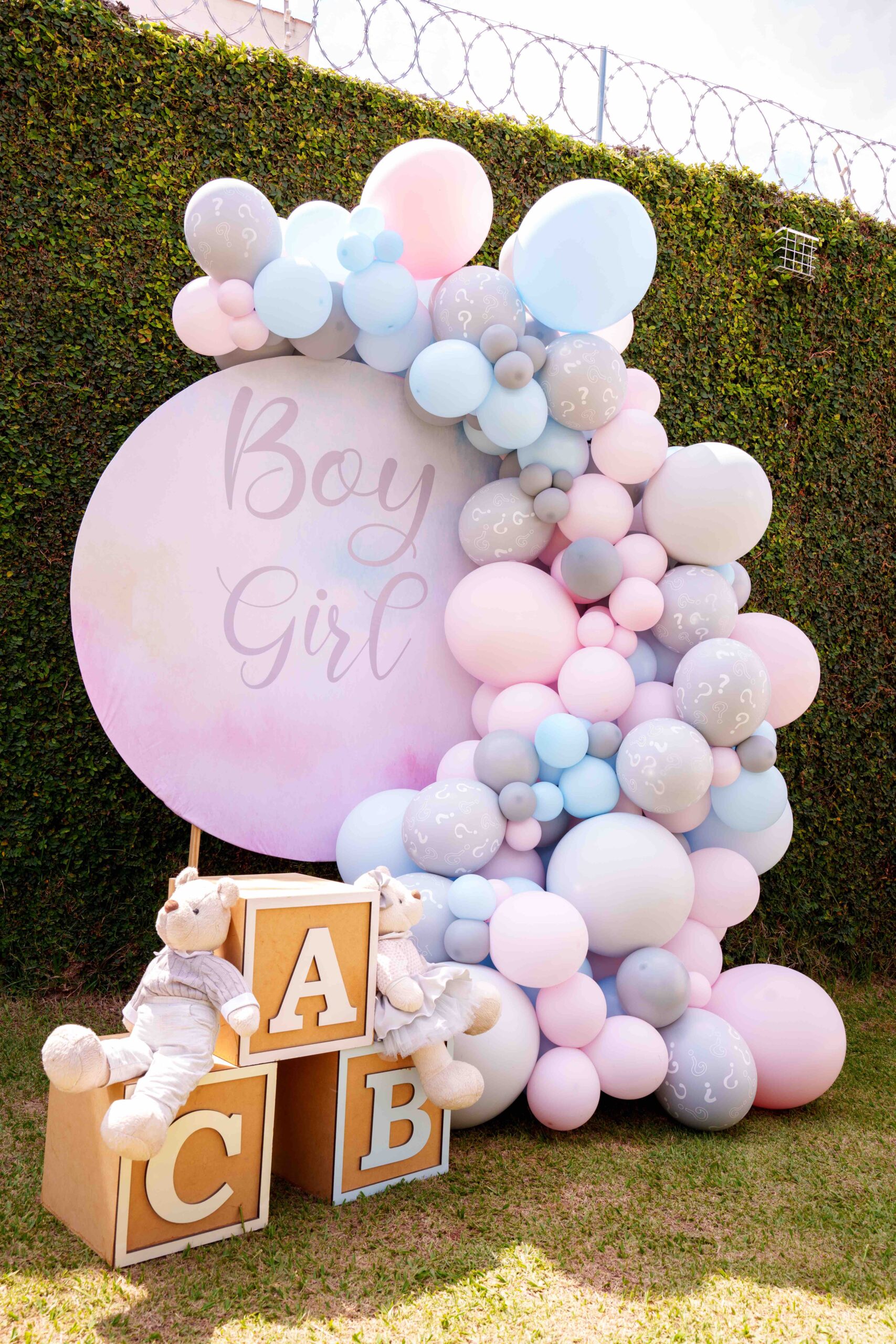 erros comuns na decoração de chá revelação simples