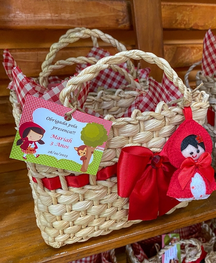 decoração chapeuzinho vermelho para menina