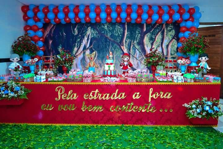 painel chapeuzinho vermelho