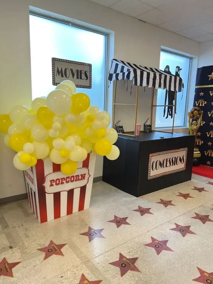 decoração cinema