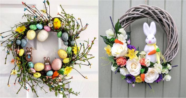 como fazer coelho de feltro para páscoa