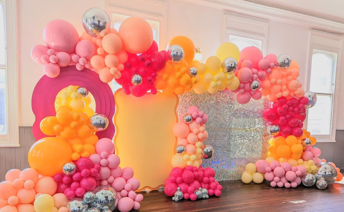 ideias de decoração com balões para festa infantil