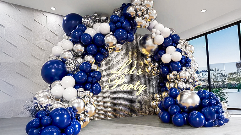 quanto custa uma decoração profissional com balões