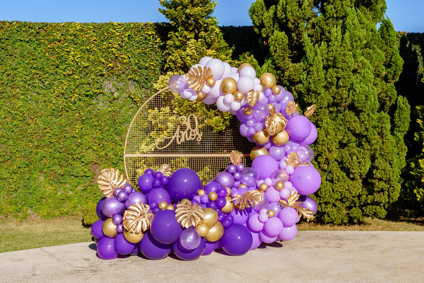 decoração com balao