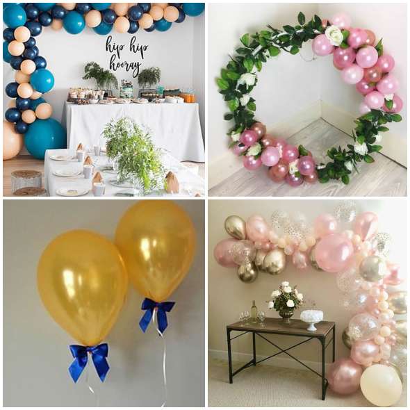 ideias de decoração com balões para festa infantil