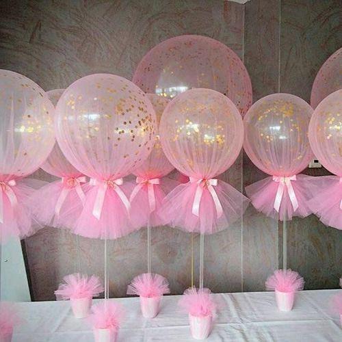 balão transparente com led para festa