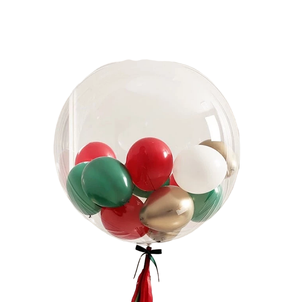 balão transparente para casamento