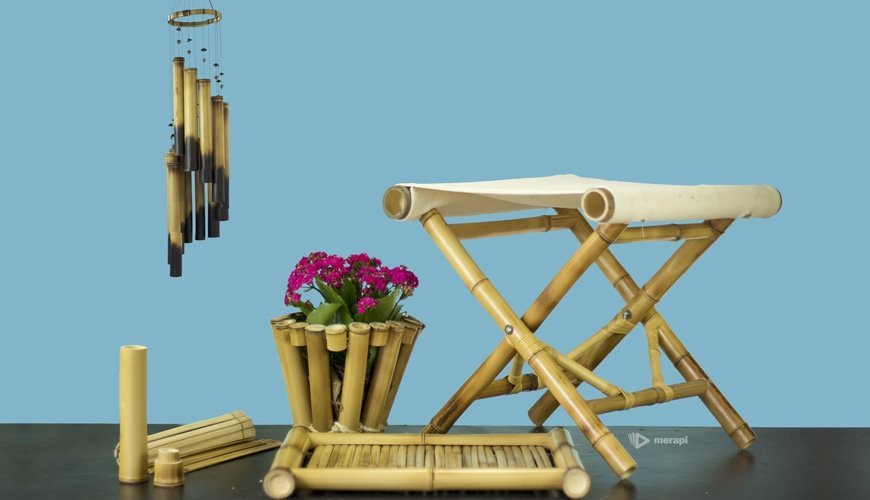 como fazer um painel de bambu para TV