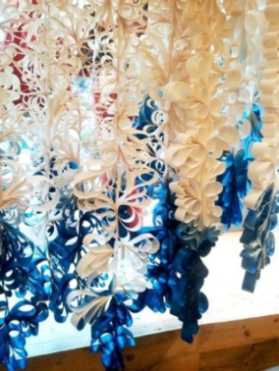 cartolina colorida vs cartolina branca para decoração