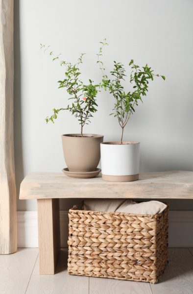 Como criar uma parede decorada com cestos de palha: passo a passo