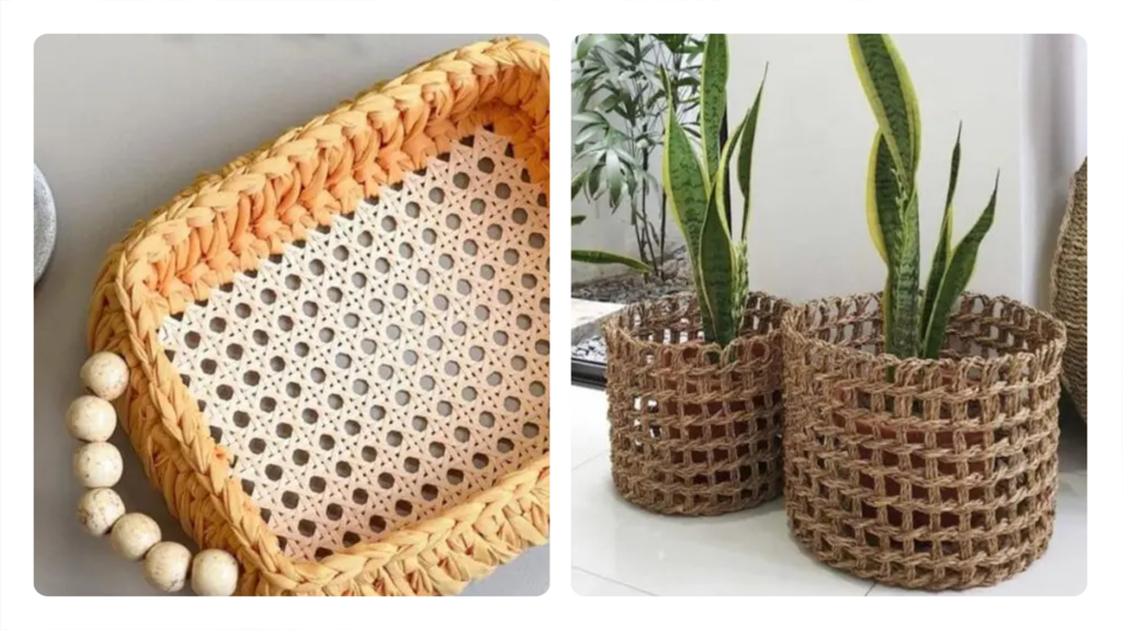 Do boho ao rústico: a versatilidade dos cestos de palha na decoração