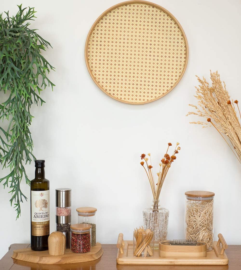 Como criar uma parede decorada com cestos de palha: passo a passo