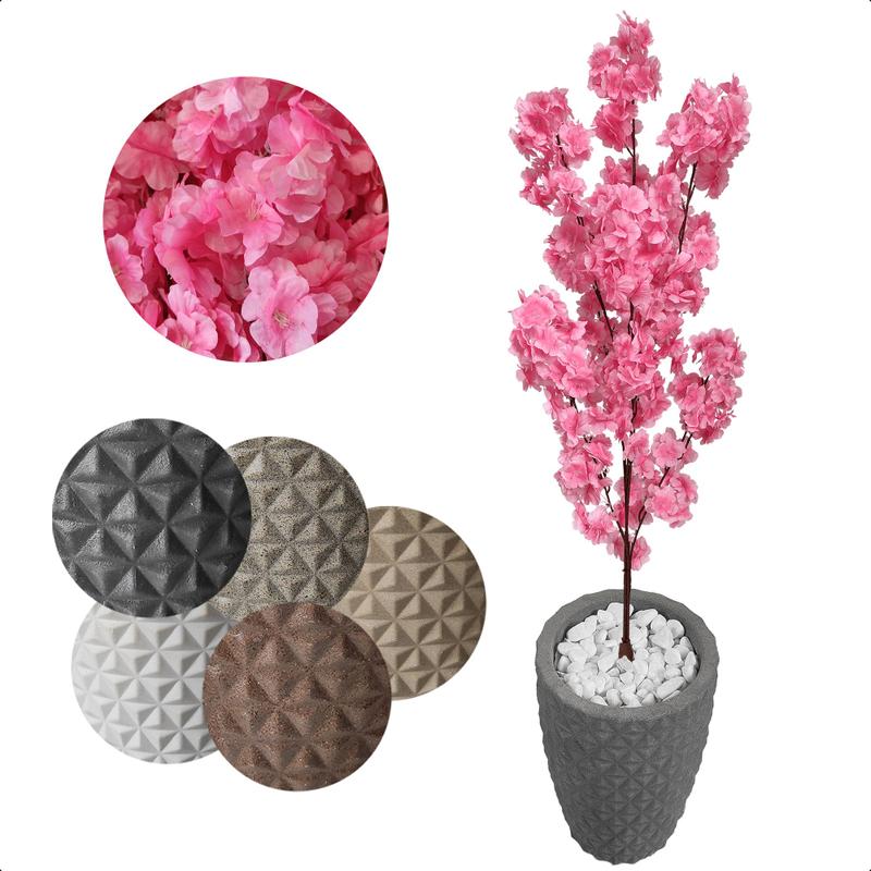 decoração de festa tema flor de cerejeira