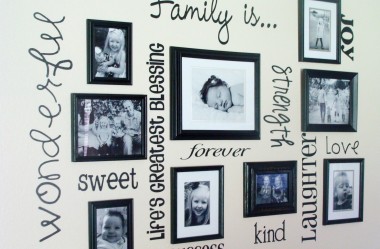 decoração de quarto com fotos