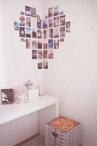 mural de fotos diy