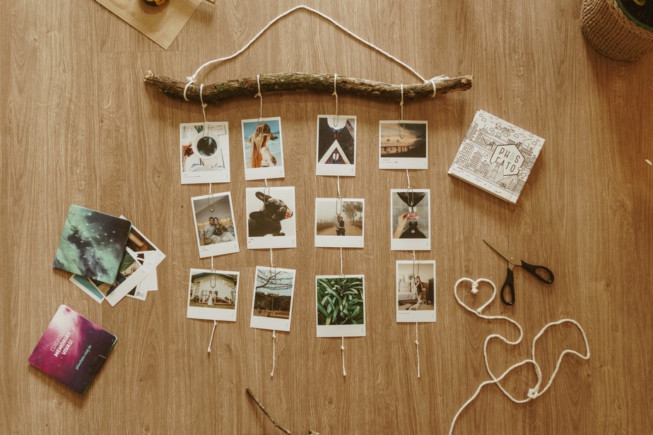 estilos de decoração com fotografias