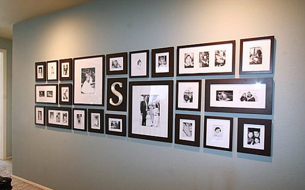 decoração de quarto com fotos