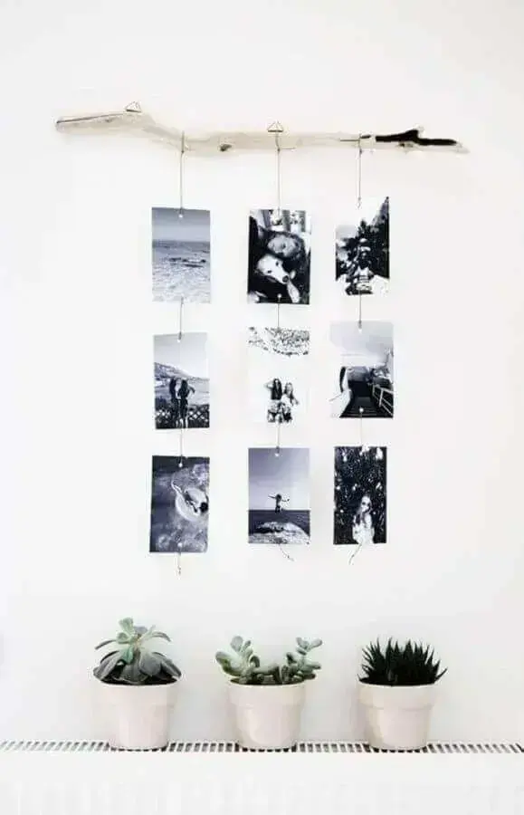 mural de fotos diy