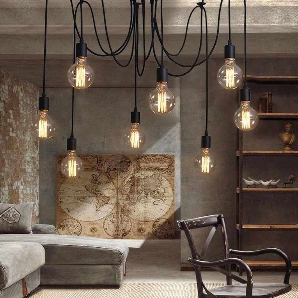 ideias de decoração com lâmpadas penduradas
