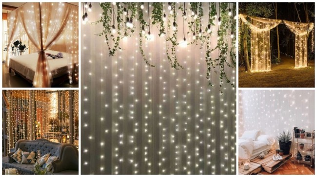 ideias criativas decoração led parede quarto sala