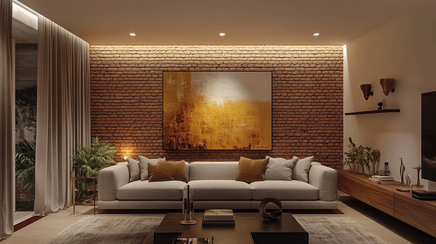 ideias criativas decoração led parede quarto sala