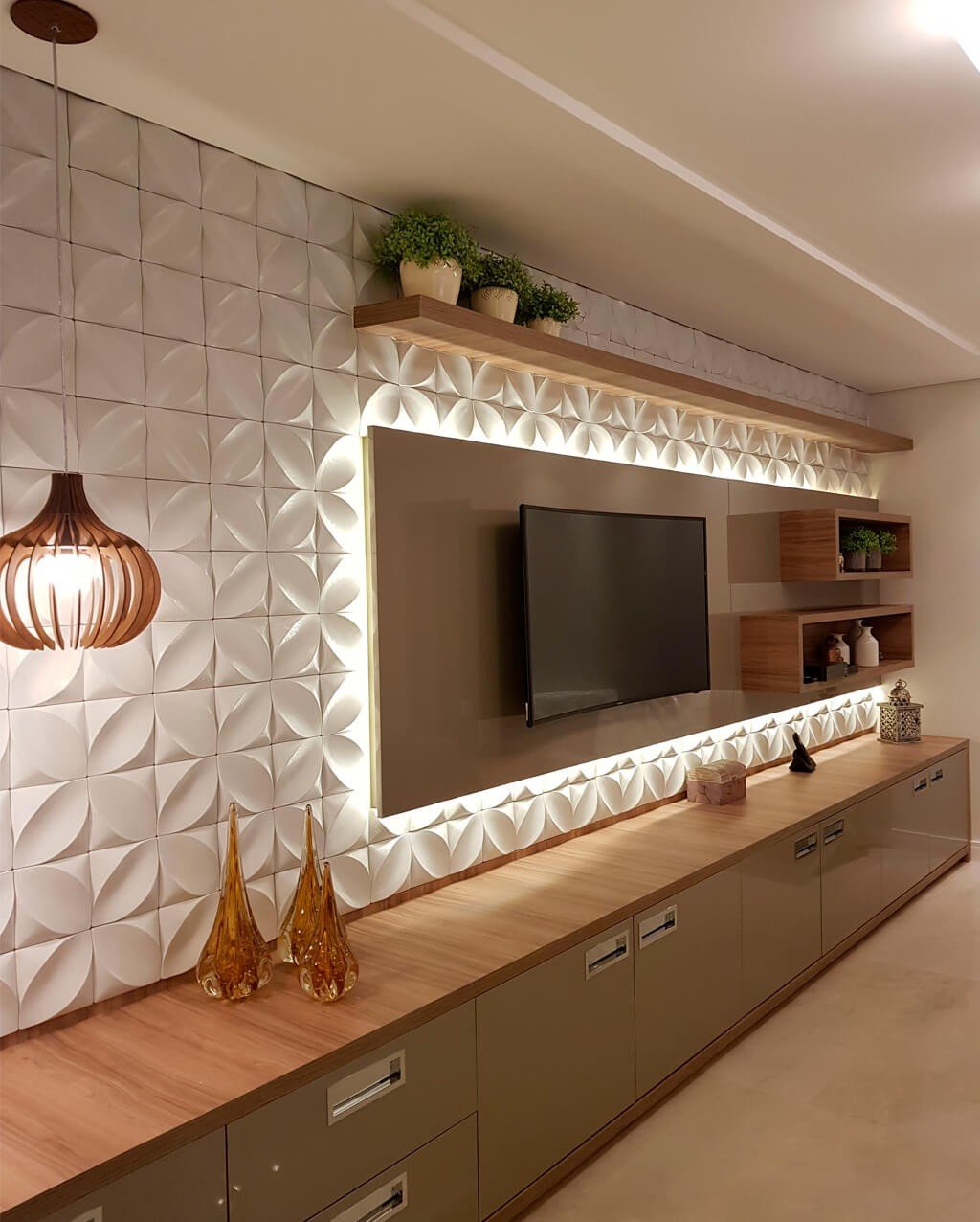 quanto custa decorar parede com led orçamento completo